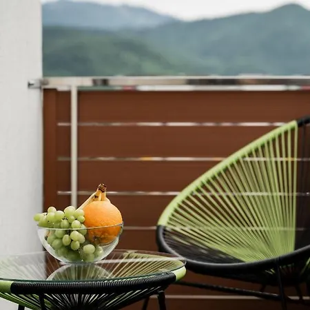 Skylark - Miami Studio With Terrace & Mountain View Lägenhet Braşov